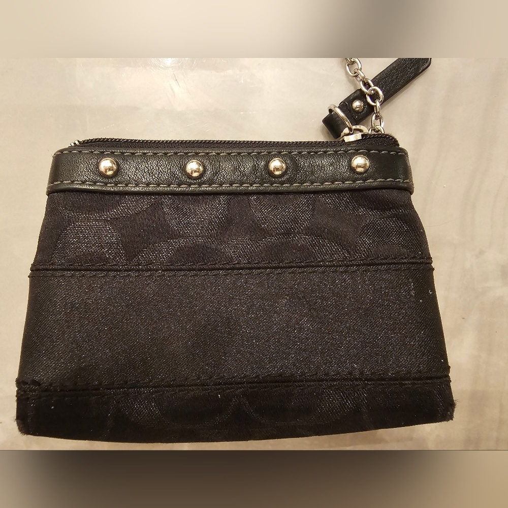 Coach Black Coin Purse